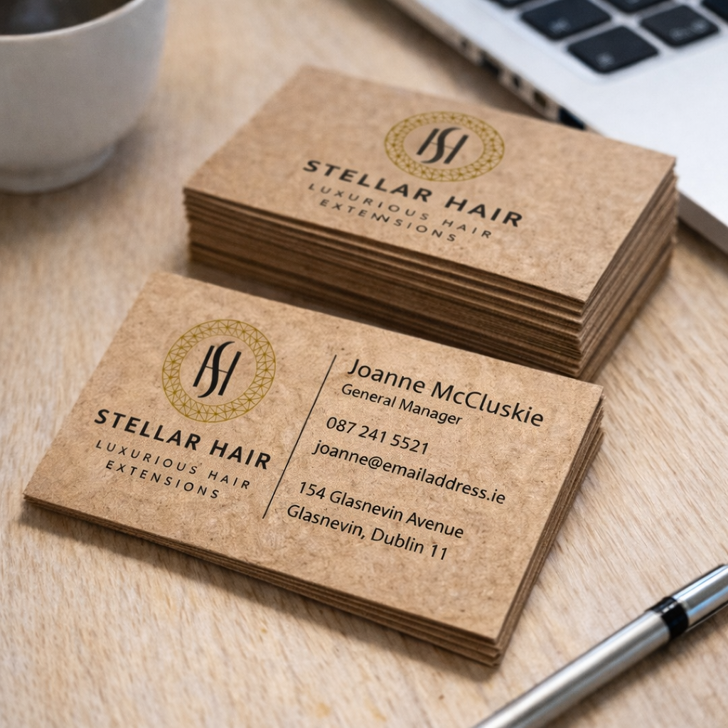 Kraft Business Cards 3
