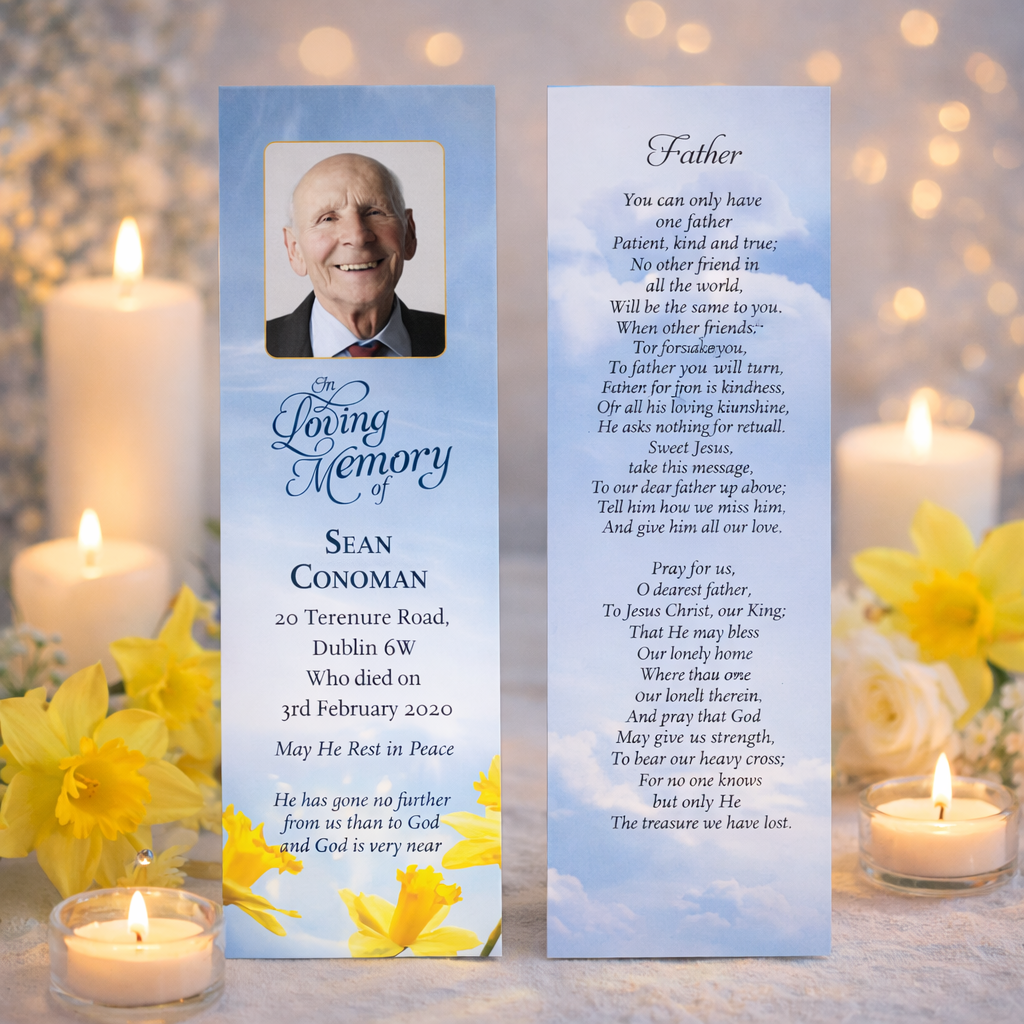 Memorial Bookmark 8