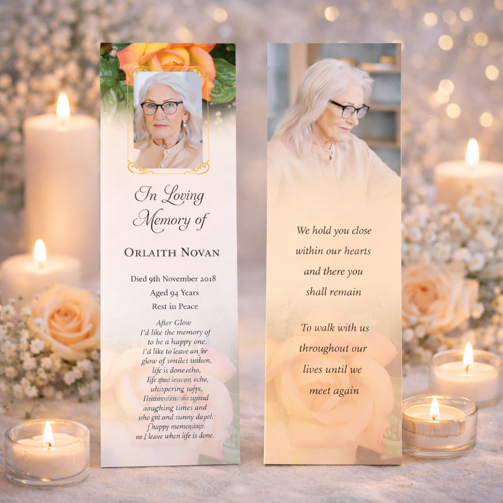 Memorial Bookmark 11