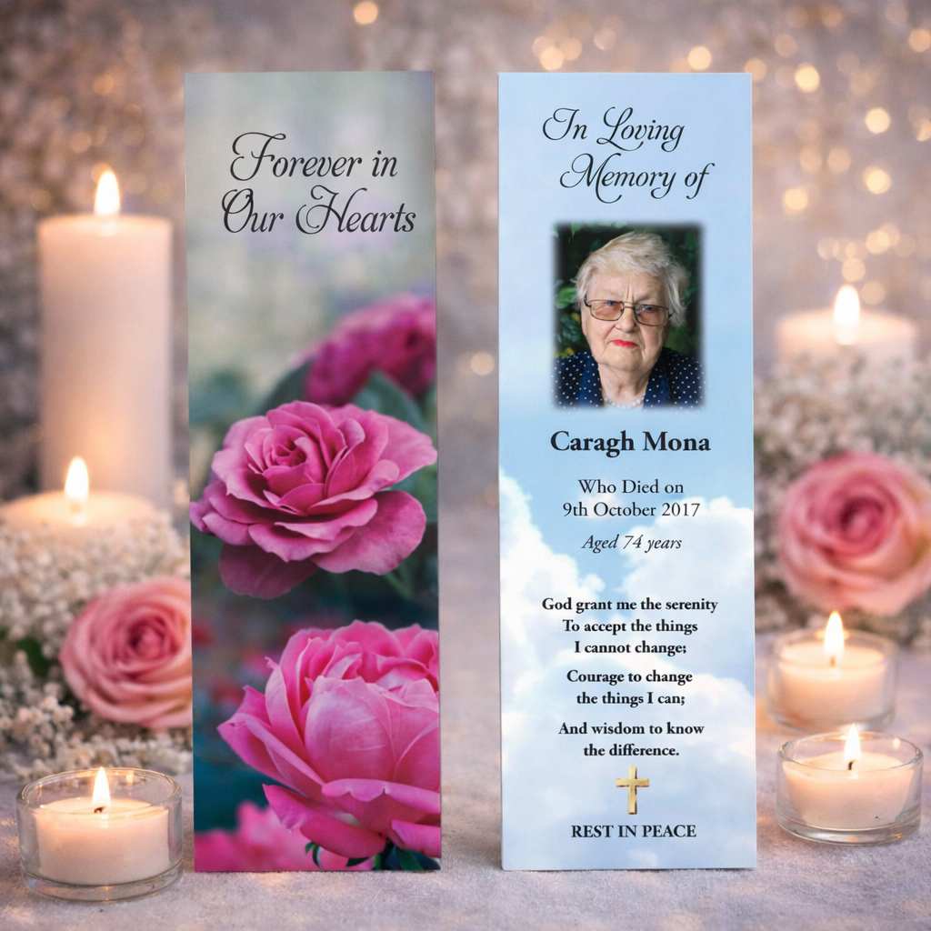 Memorial Bookmark 5