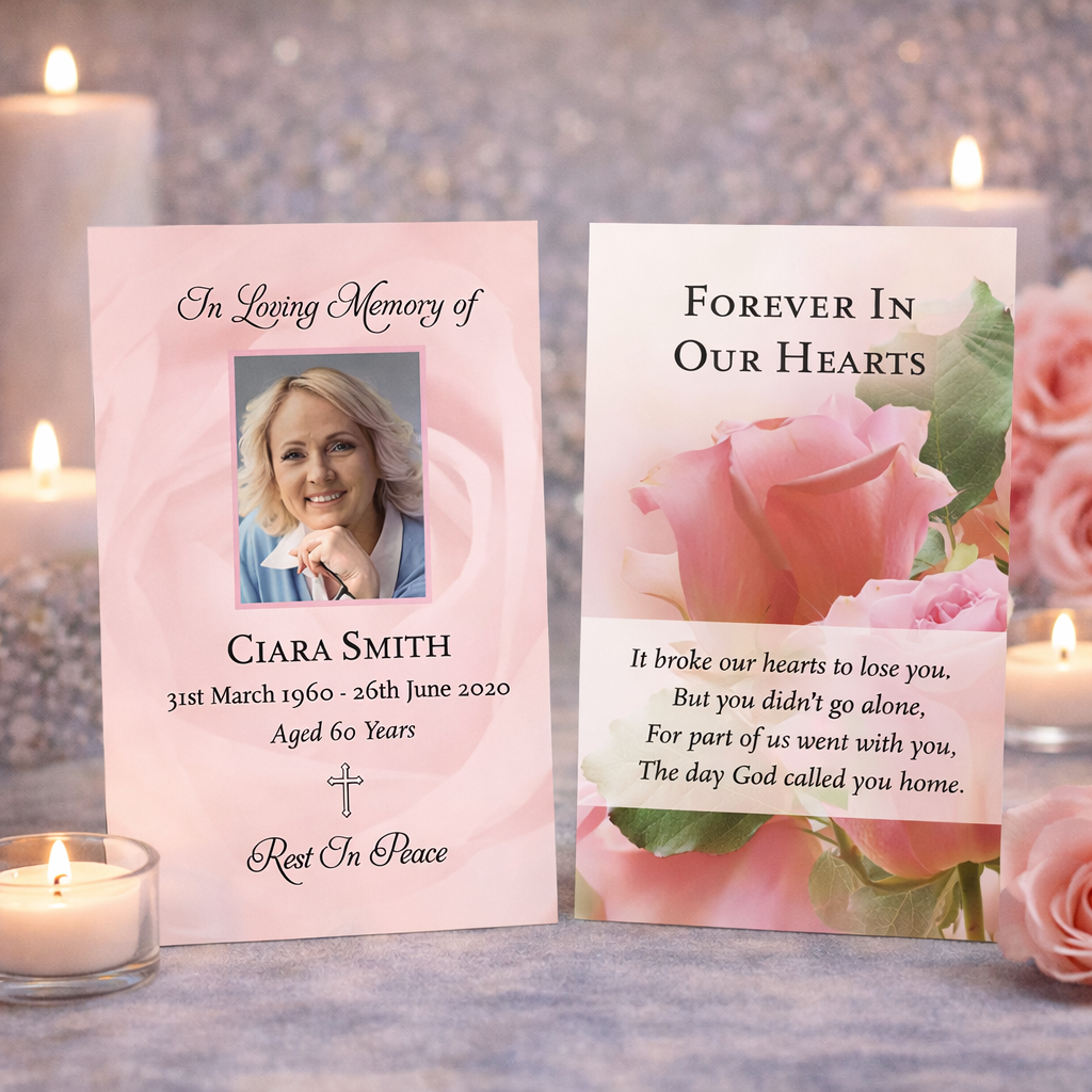 Memorial Wallet Cards 3