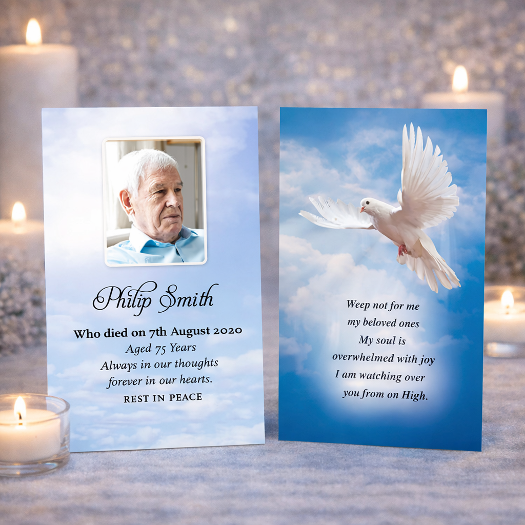 Memorial Wallet Cards 2