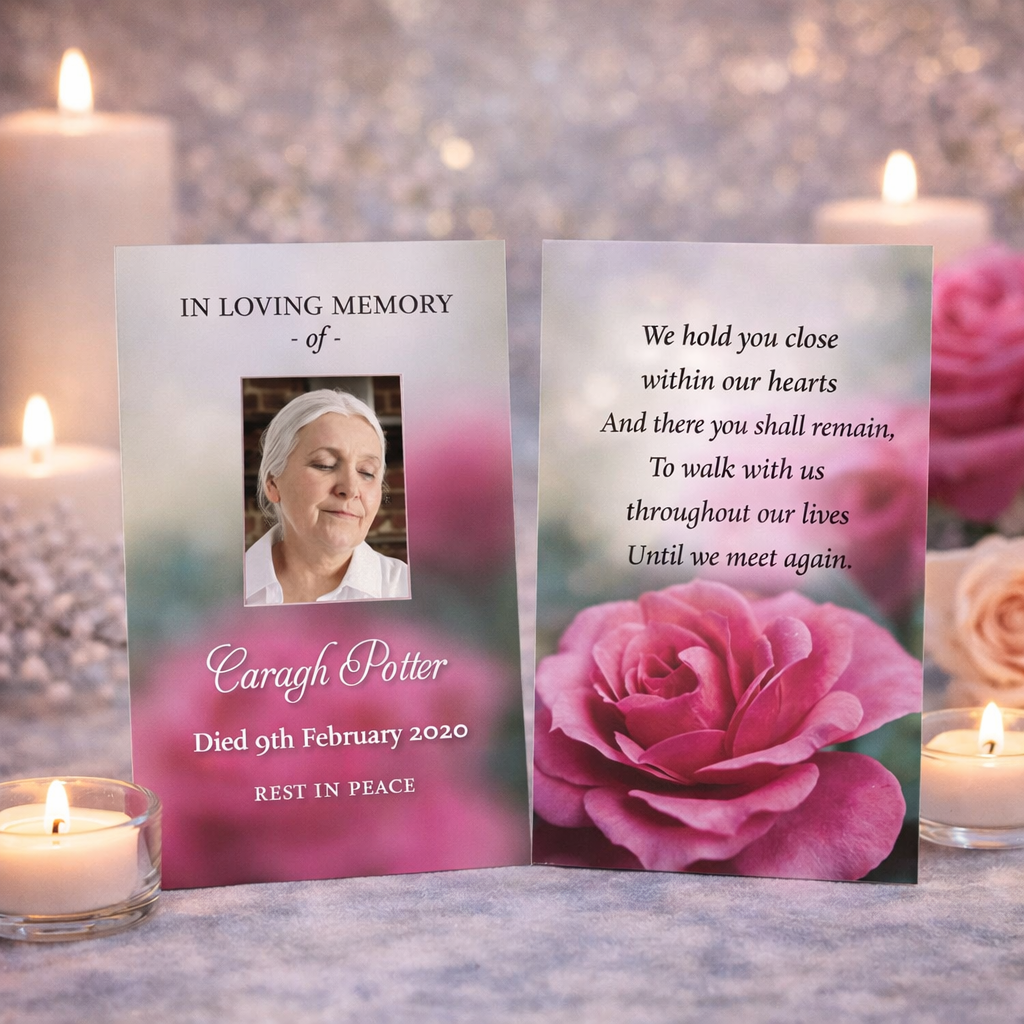 Memorial Wallet Cards 1