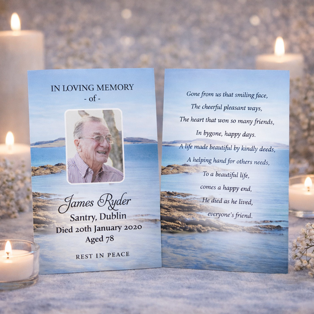 Memorial Wallet Cards 7