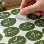 Oval Vinyl Sticker Dublin Printers Ireland