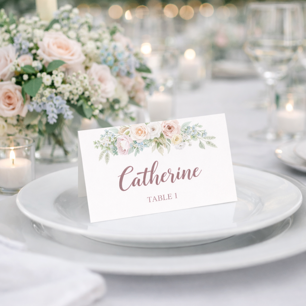 Wedding Place Name Cards 5