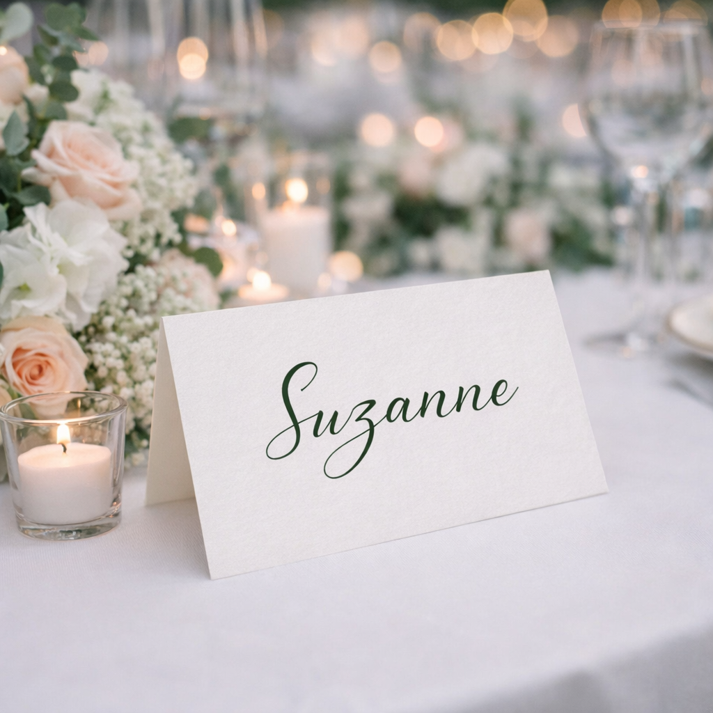 Wedding Place Name Cards 6