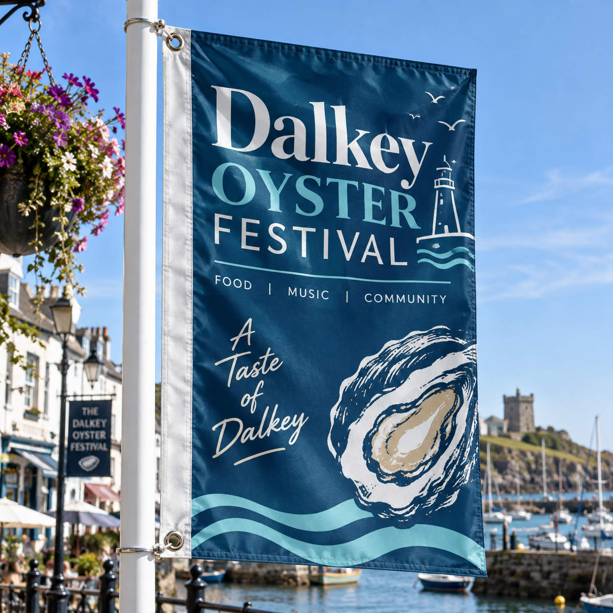 Pole Flags Eyelet Flags Waving Flags Custom Printed Dublin Ireland