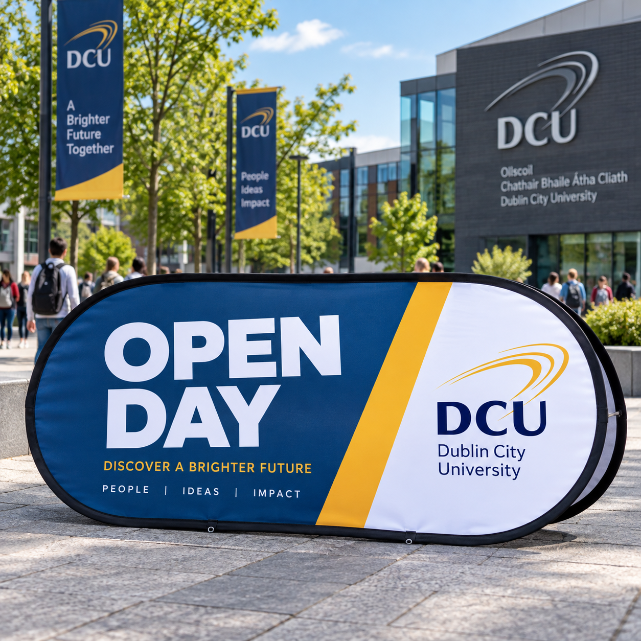 Pop Up Pitch Banner Dublin Signage Printers Ireland