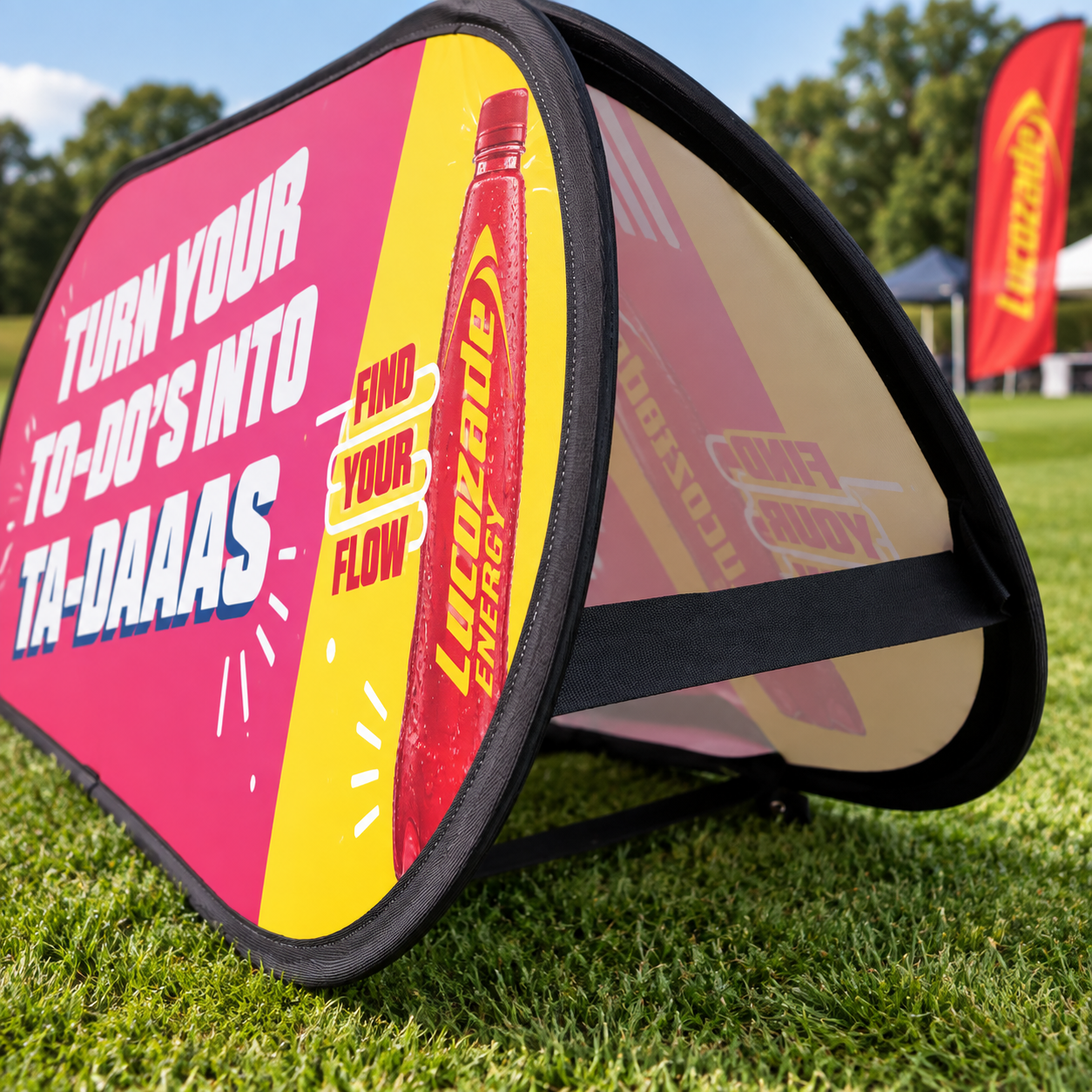 Pop Up Pitch Banner Dublin Signage Printers Ireland