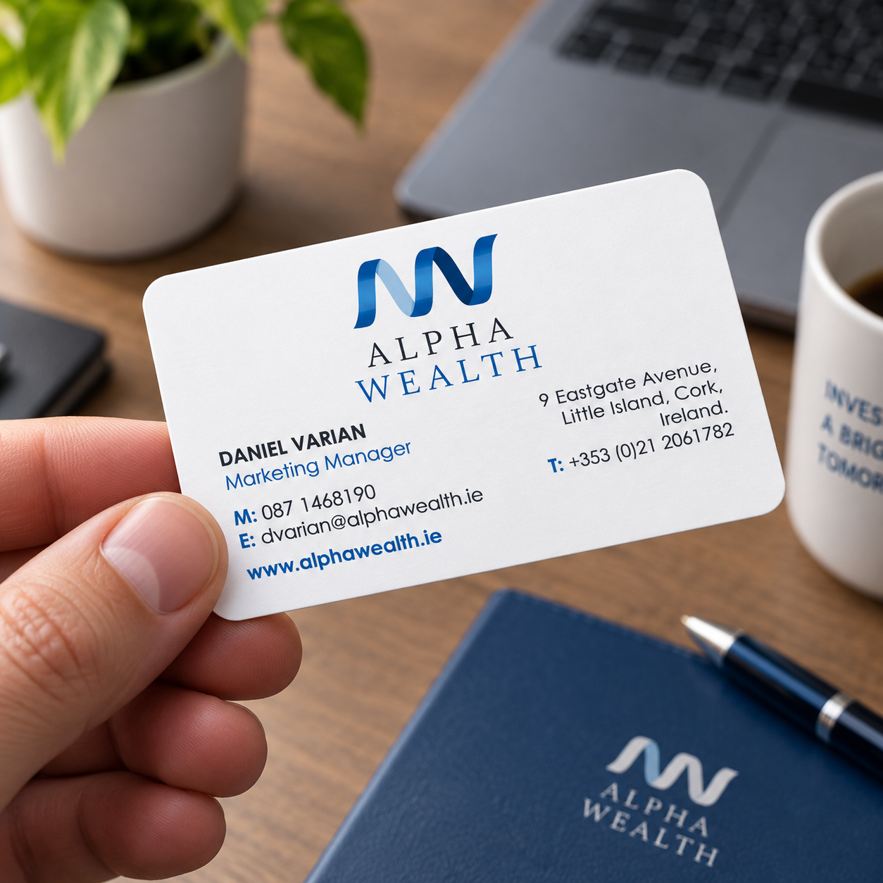 Round Cornered Premium Business Cards