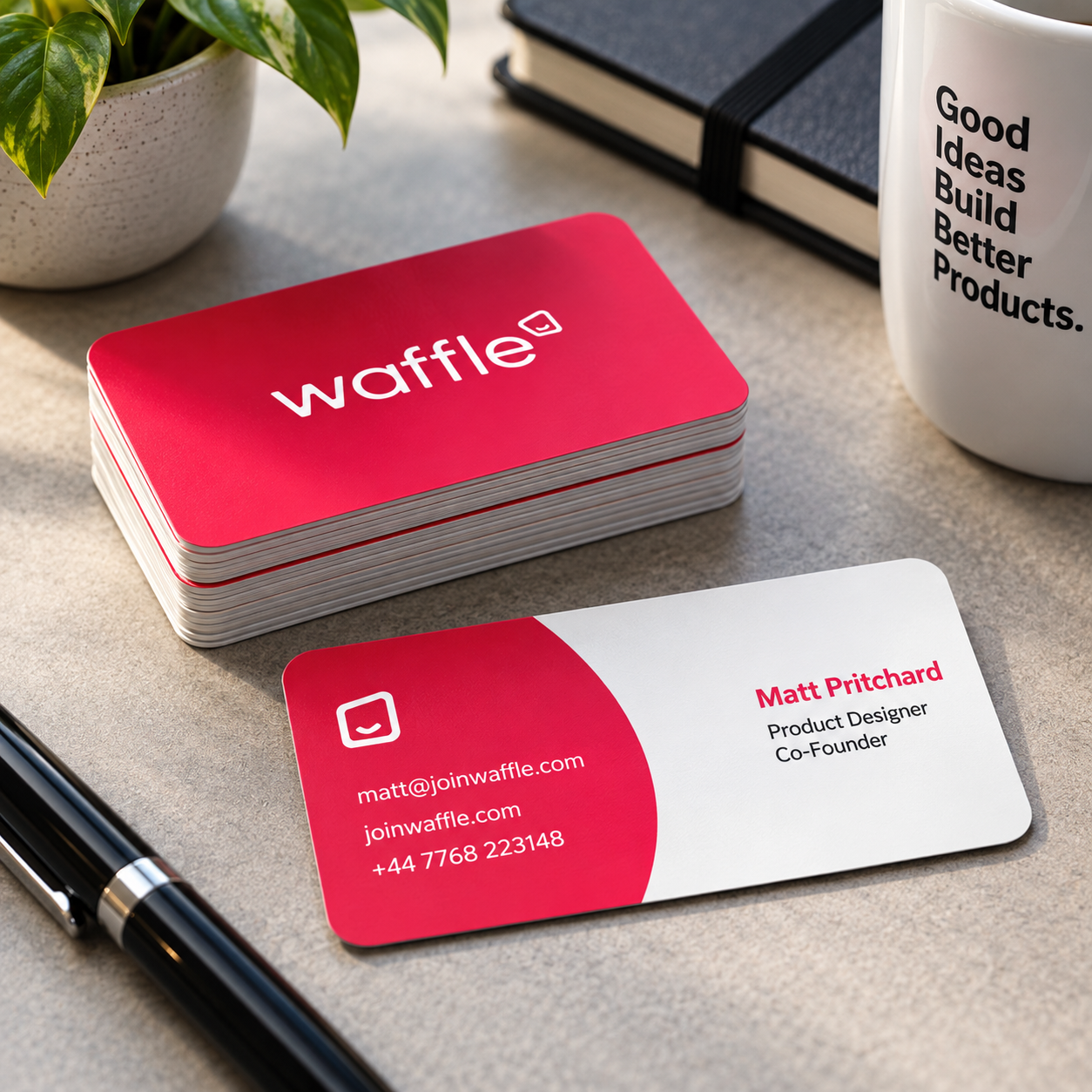 Round Cornered Premium Business Cards