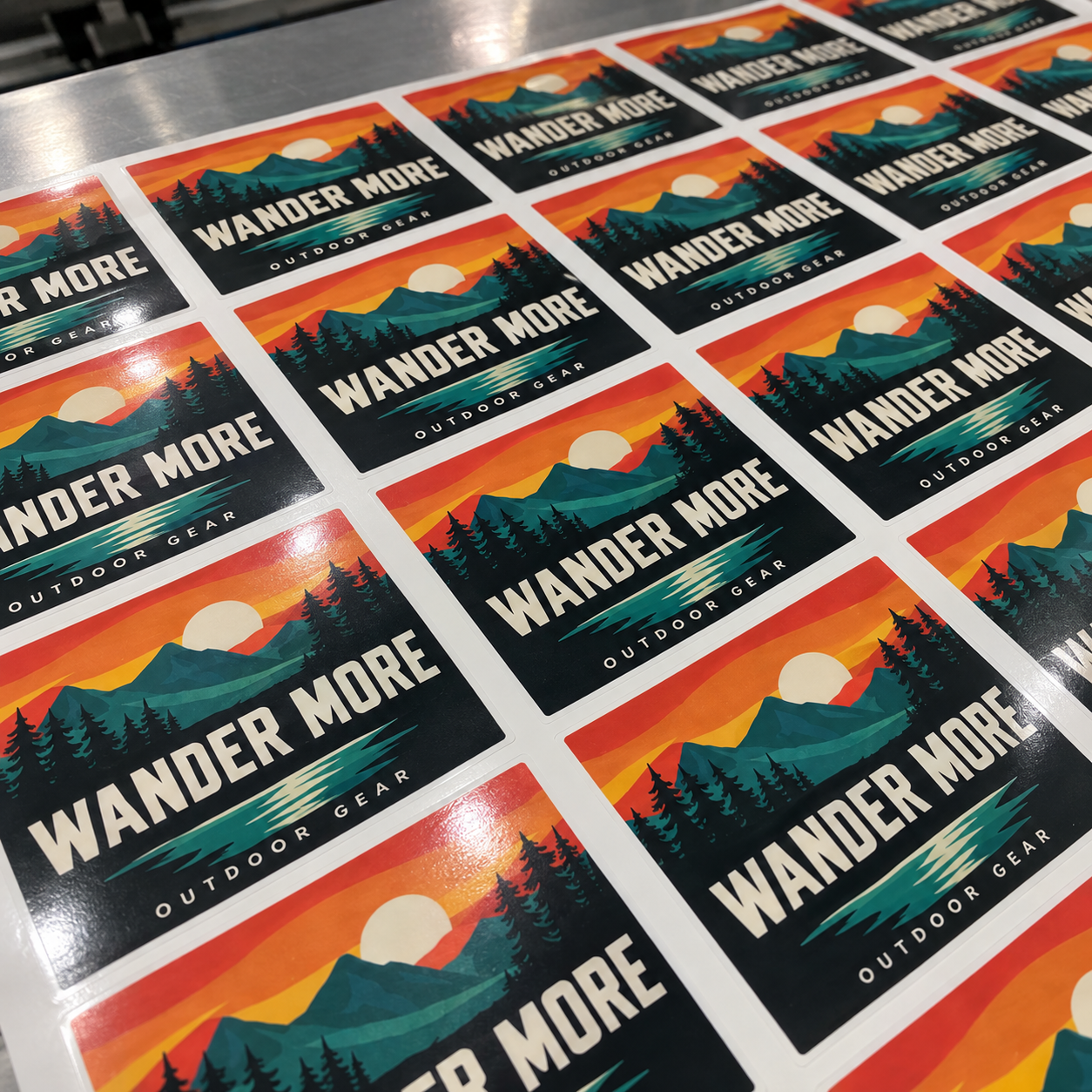 Square Vinyl Sticker Dublin Printers Ireland