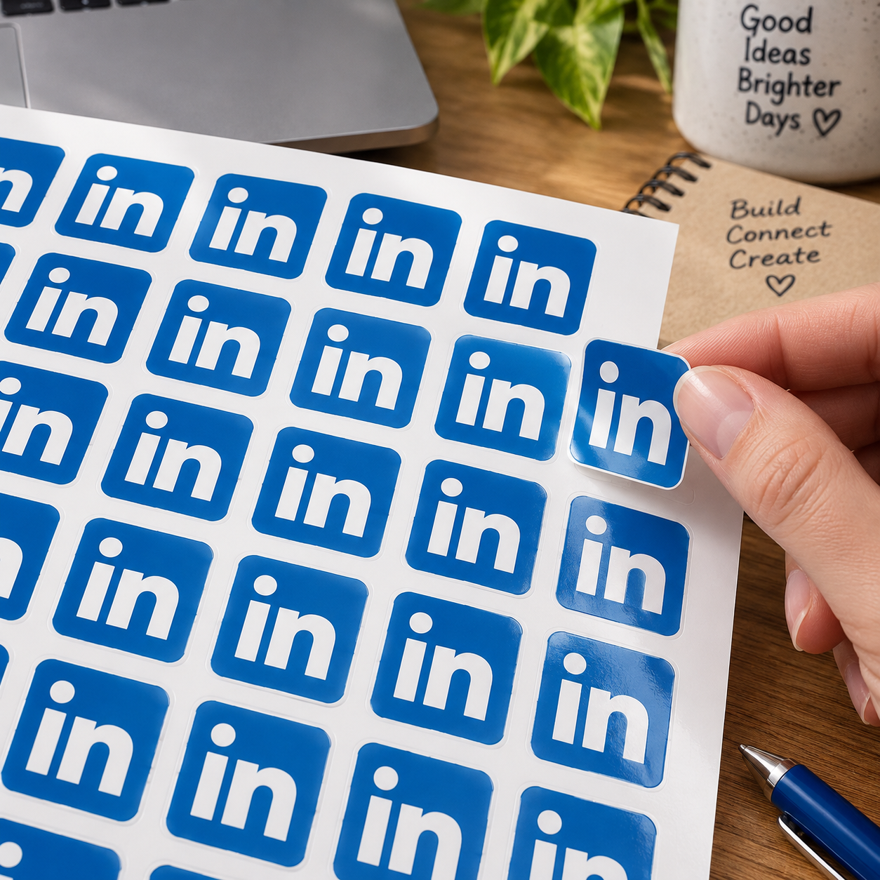 Square Vinyl Sticker Dublin Printers Ireland