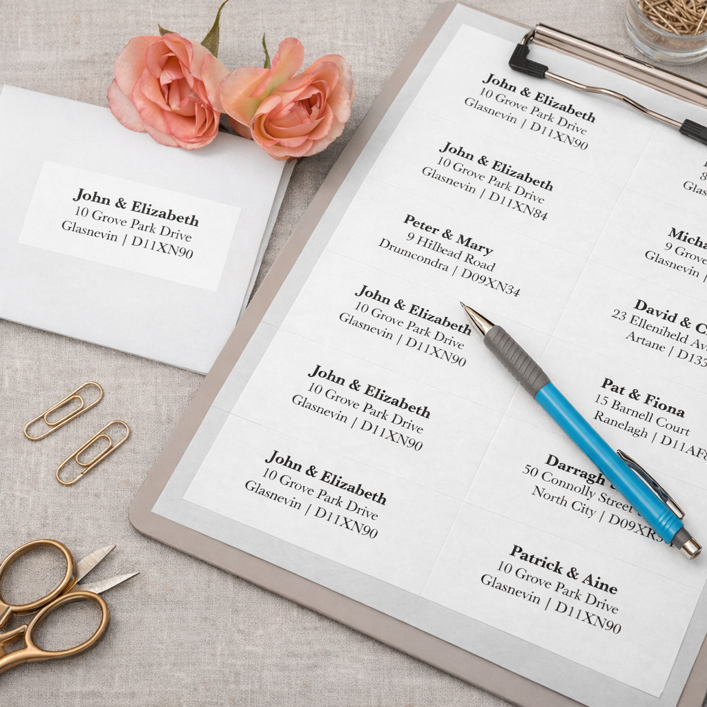 Wedding Address Labels 7