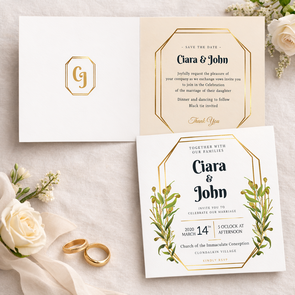 Wedding Invitations 12