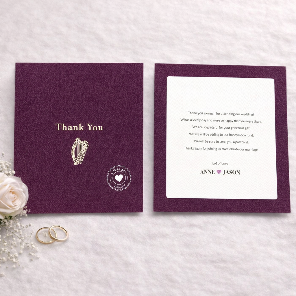 Wedding Thank You Card 11