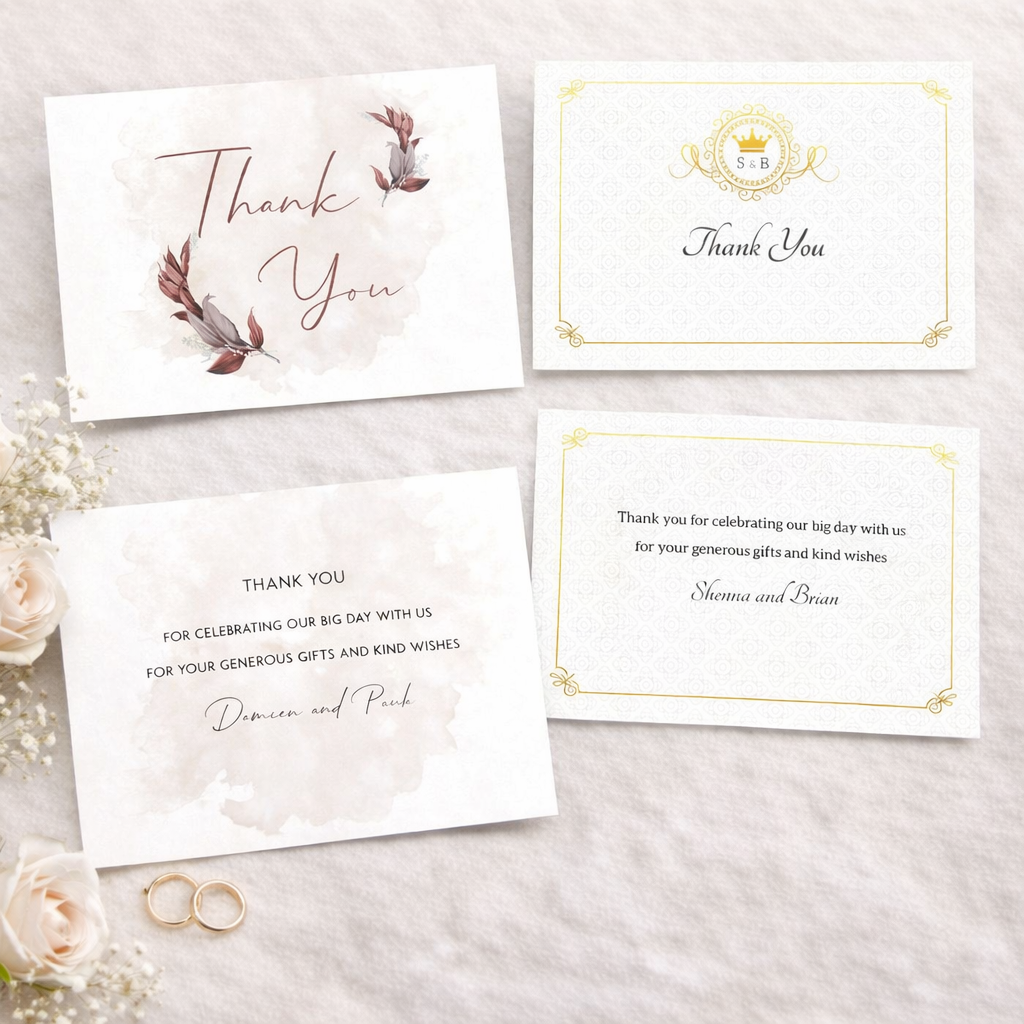 Wedding Thank You Card 18