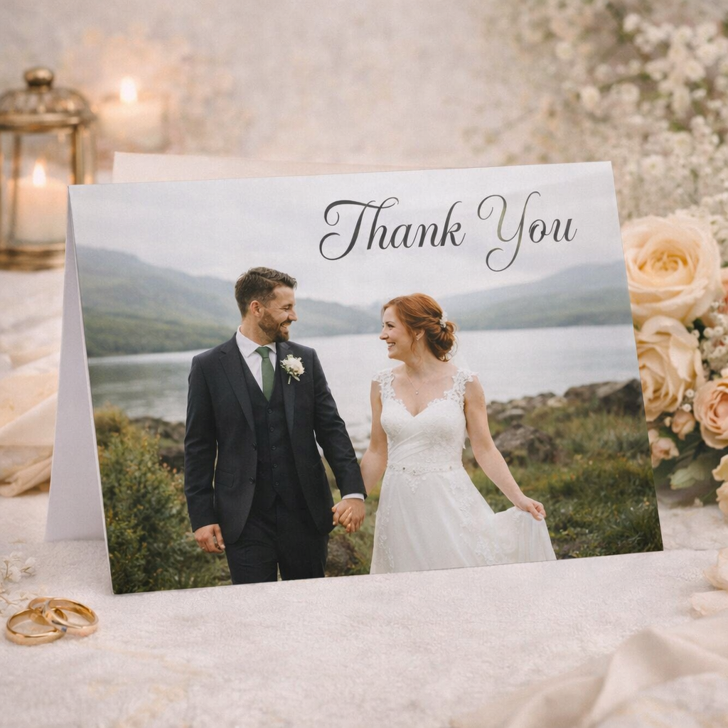 Wedding Thank You Card 10