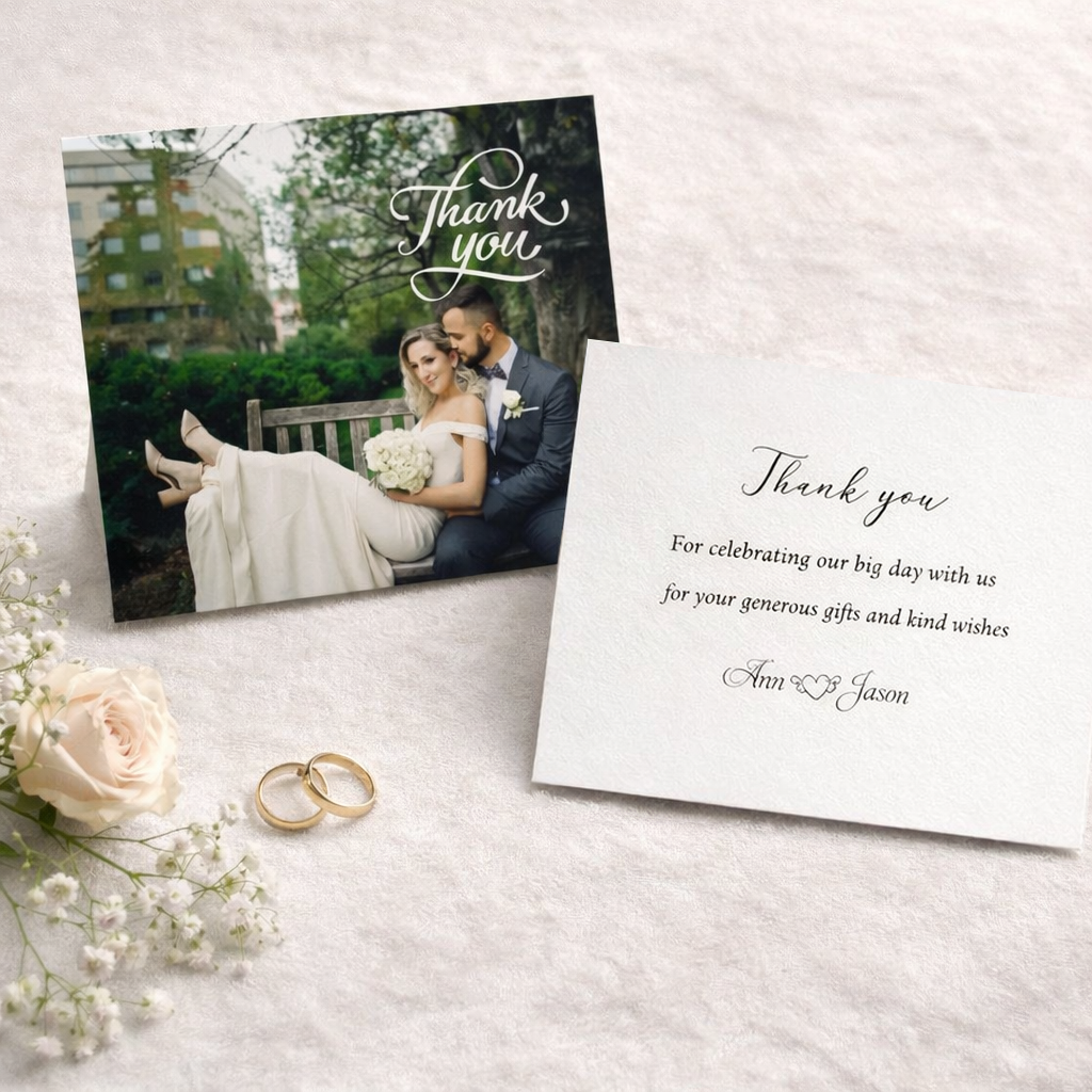 Wedding Thank You Card 11