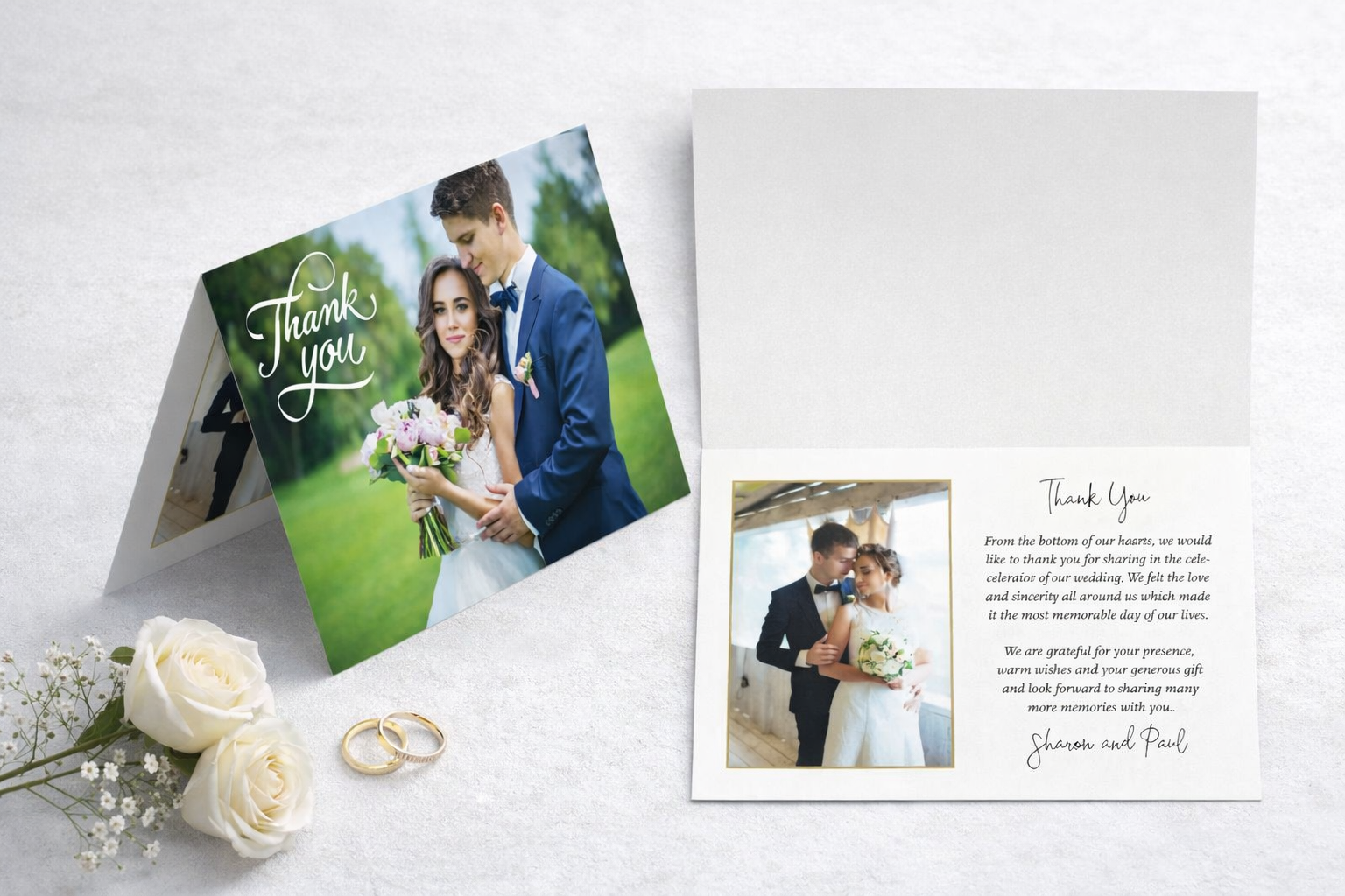 Wedding Thank You Card 17