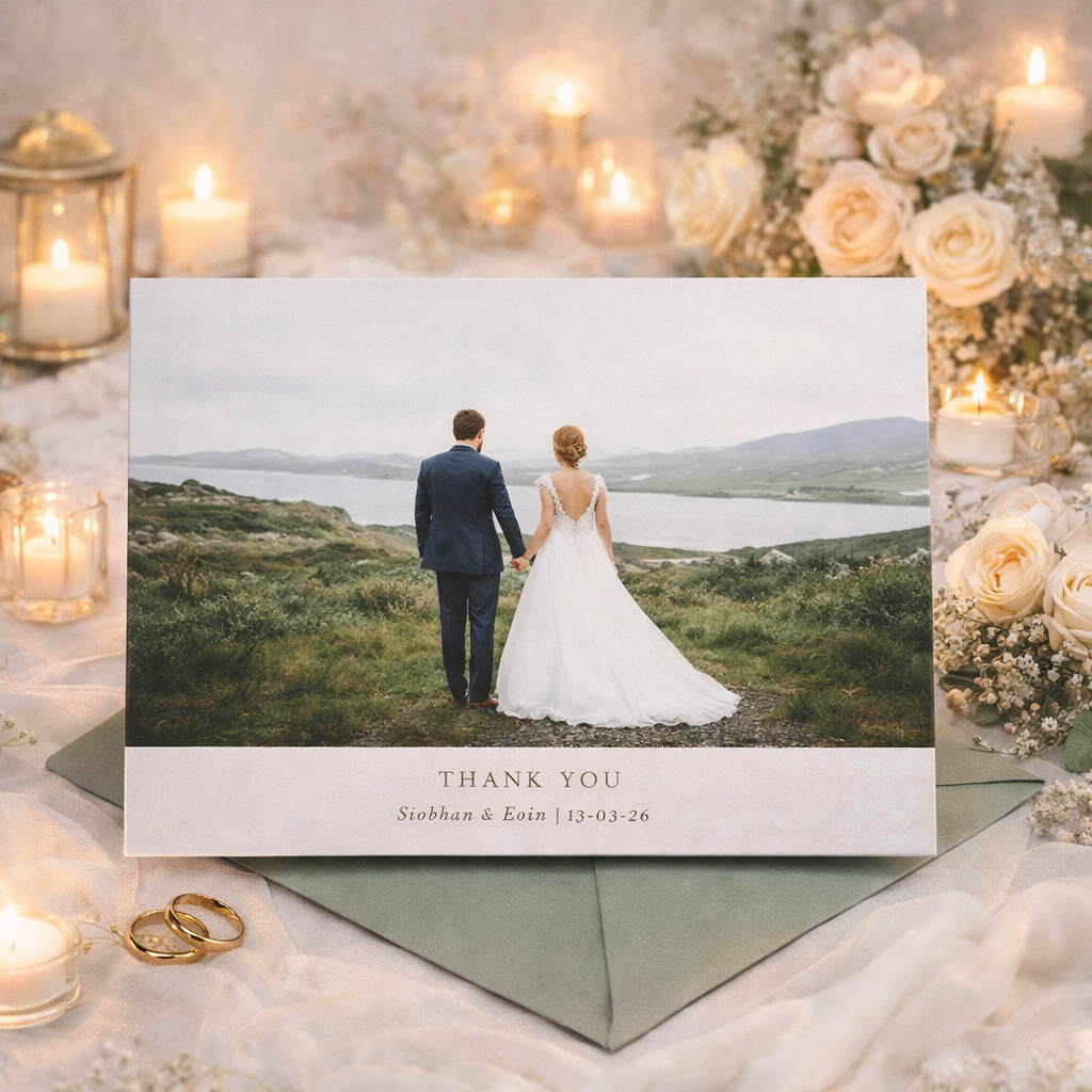 Wedding Thank You Card 5