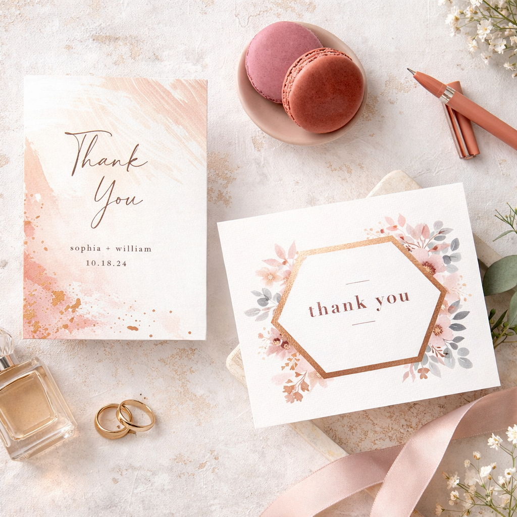 Wedding Thank You Card 4