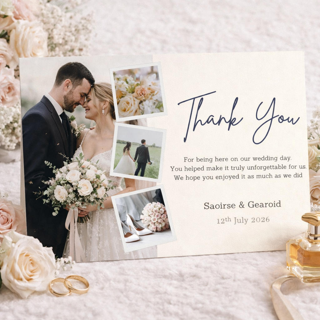Wedding Thank You Card 3
