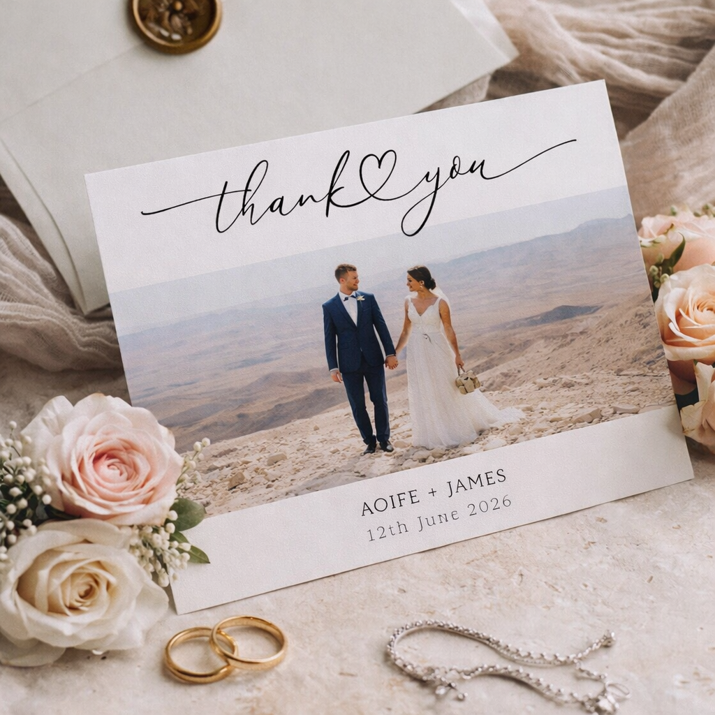 Wedding Thank You Card 1
