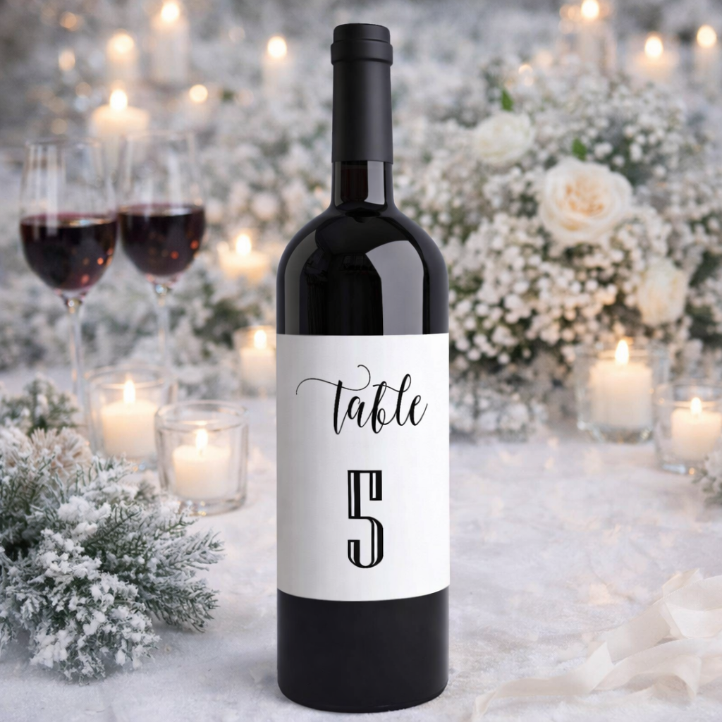 Wedding Wine Bottle Labels 7