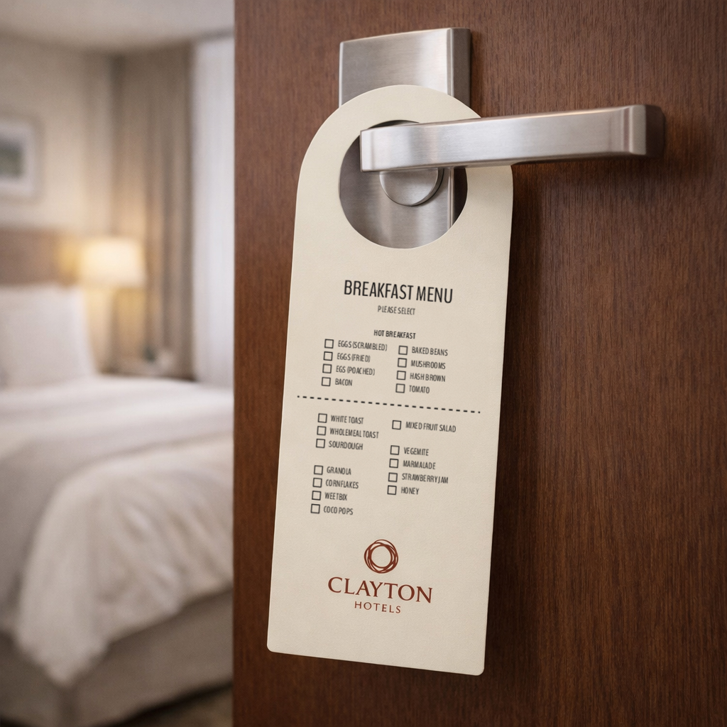 Hospitality Door Hangers 2