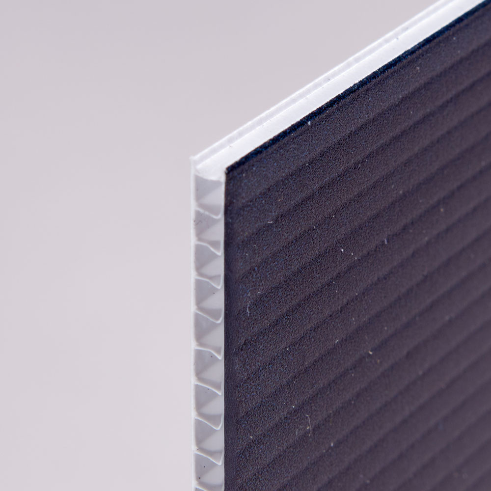 3.5mm White Fluted Correx by Corplex