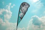 Teardrop Flag 2