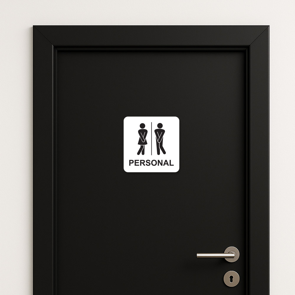 WC Dame/herre personal Skilt