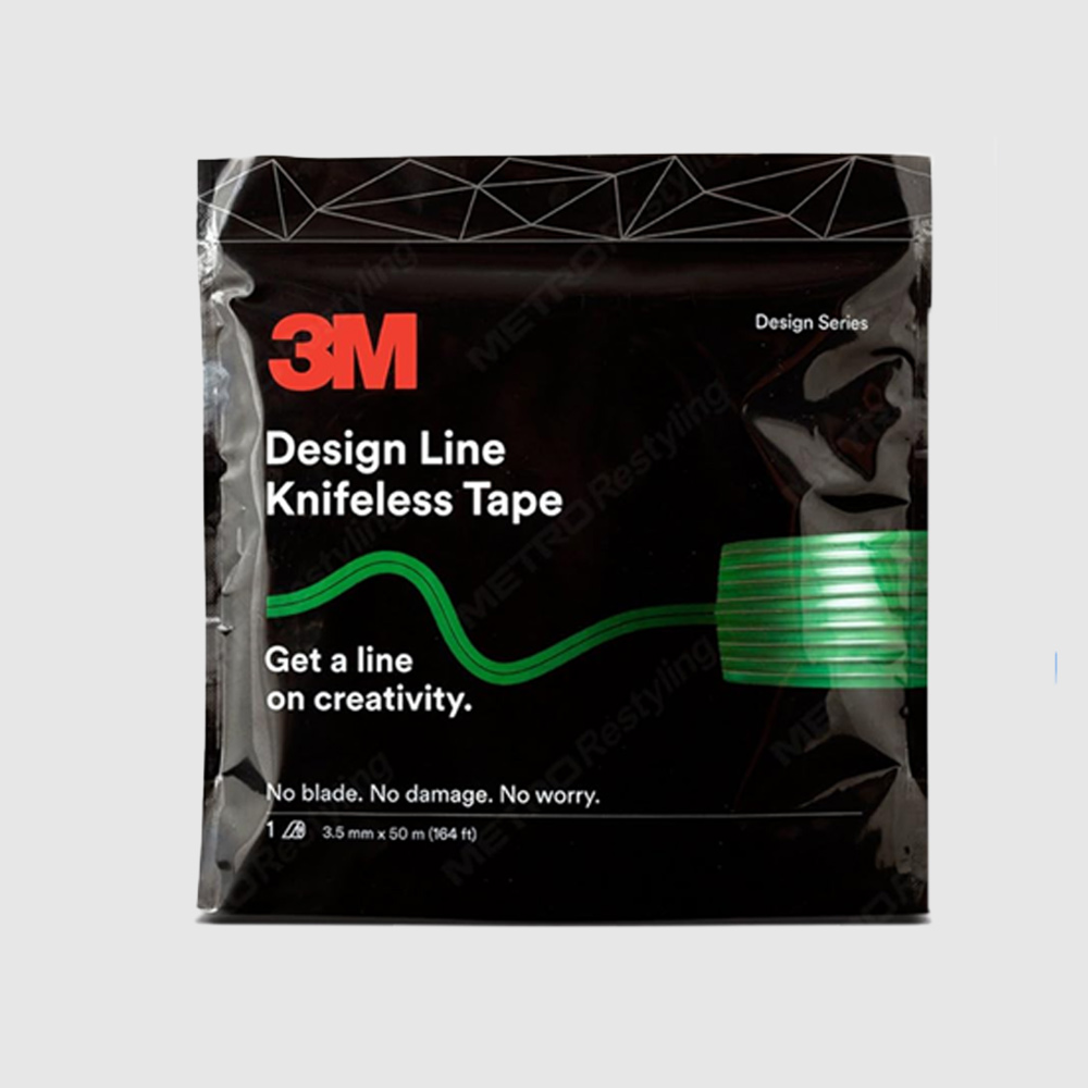 3M Knifeless design line teip for trygg skjæring av folie