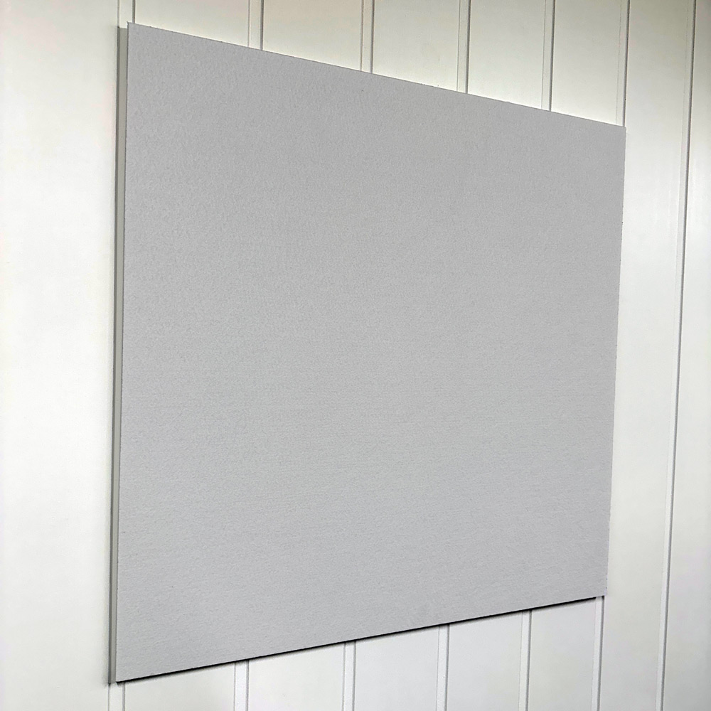 Akustikkplater PET-filt – Hvit 60×60 cm (8-pk)