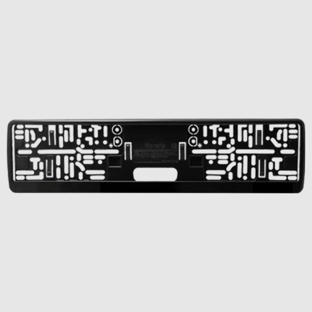 Skiltholder uten trykk på låselist