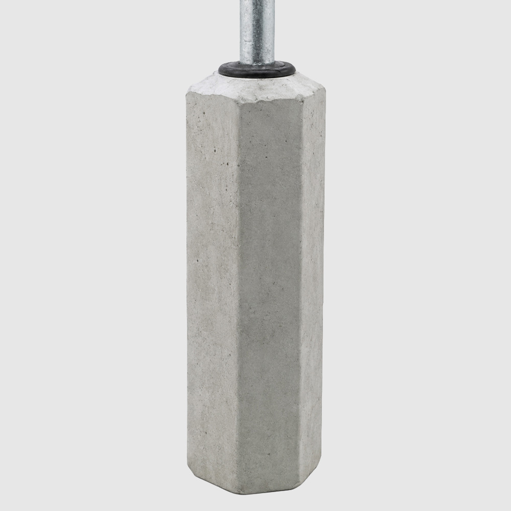 25 KG til Ø60 Stolpe