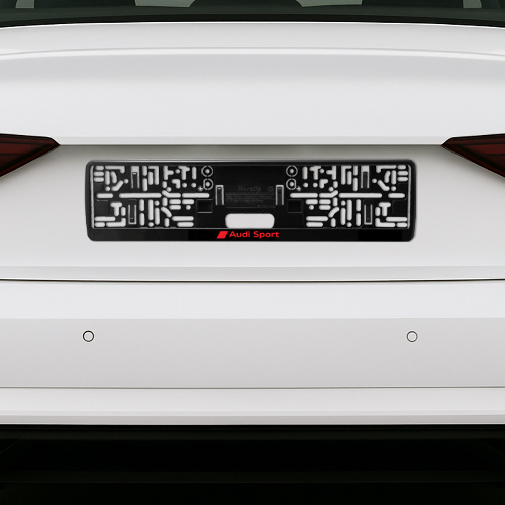 Skiltholder til bil - Audi Sport 1