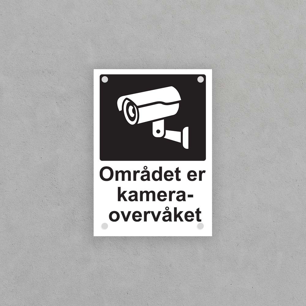 Området er kameraovervåket 5