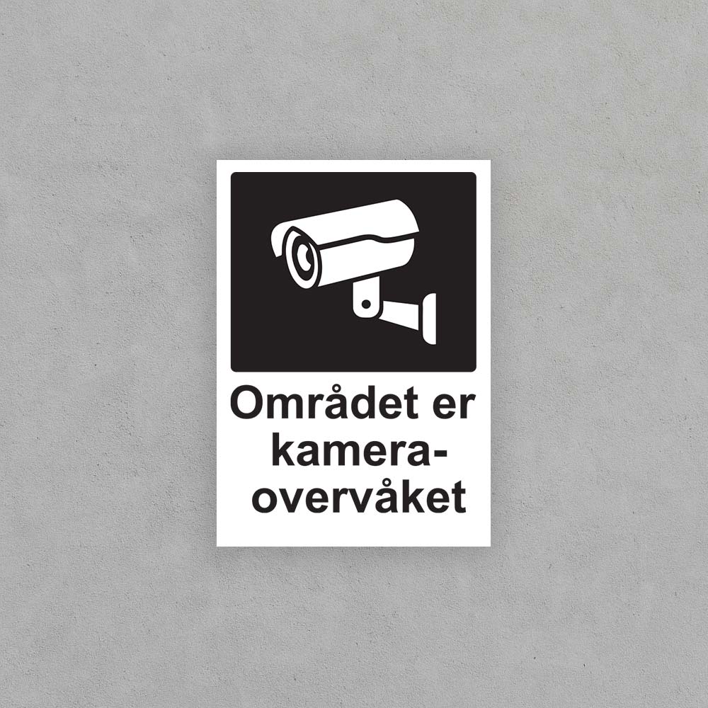 Området er kameraovervåket 4