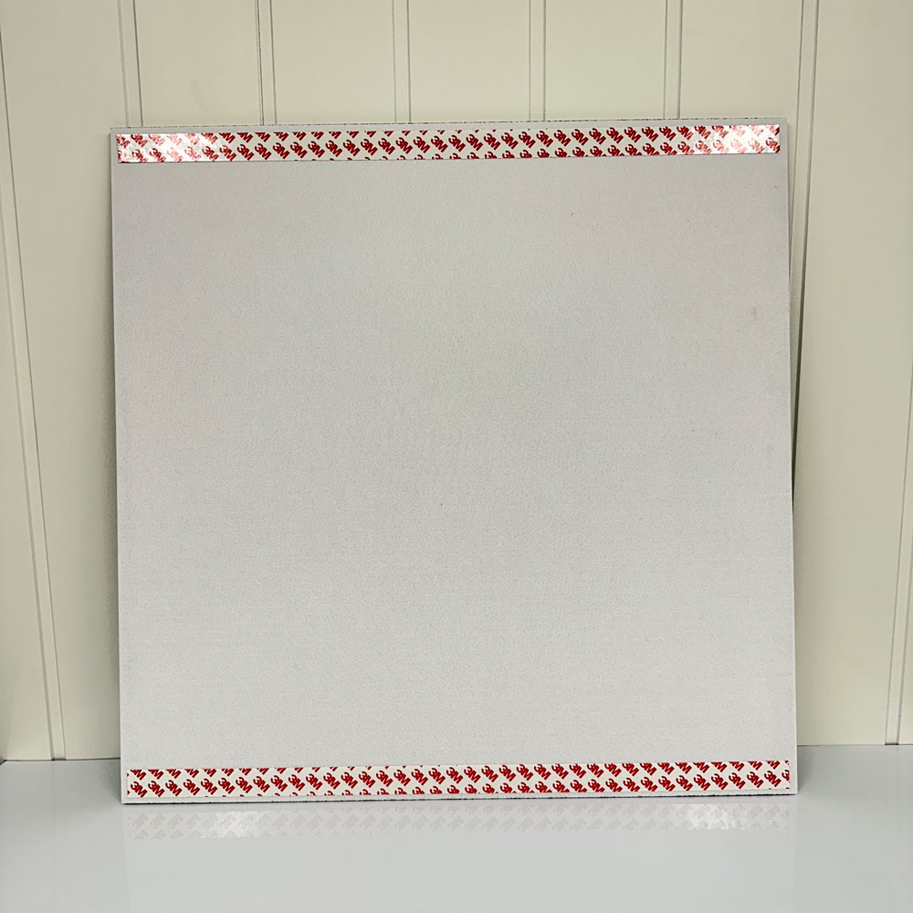 Akustikkplater PET-filt – Hvit 60×60 cm (8-pk) 3