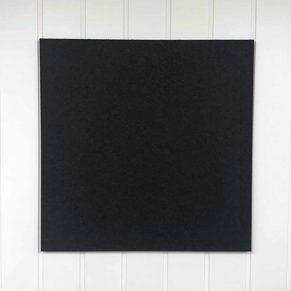 Akustikkplater PET-filt – Antrasitt 60×60 cm (8-pk) 2