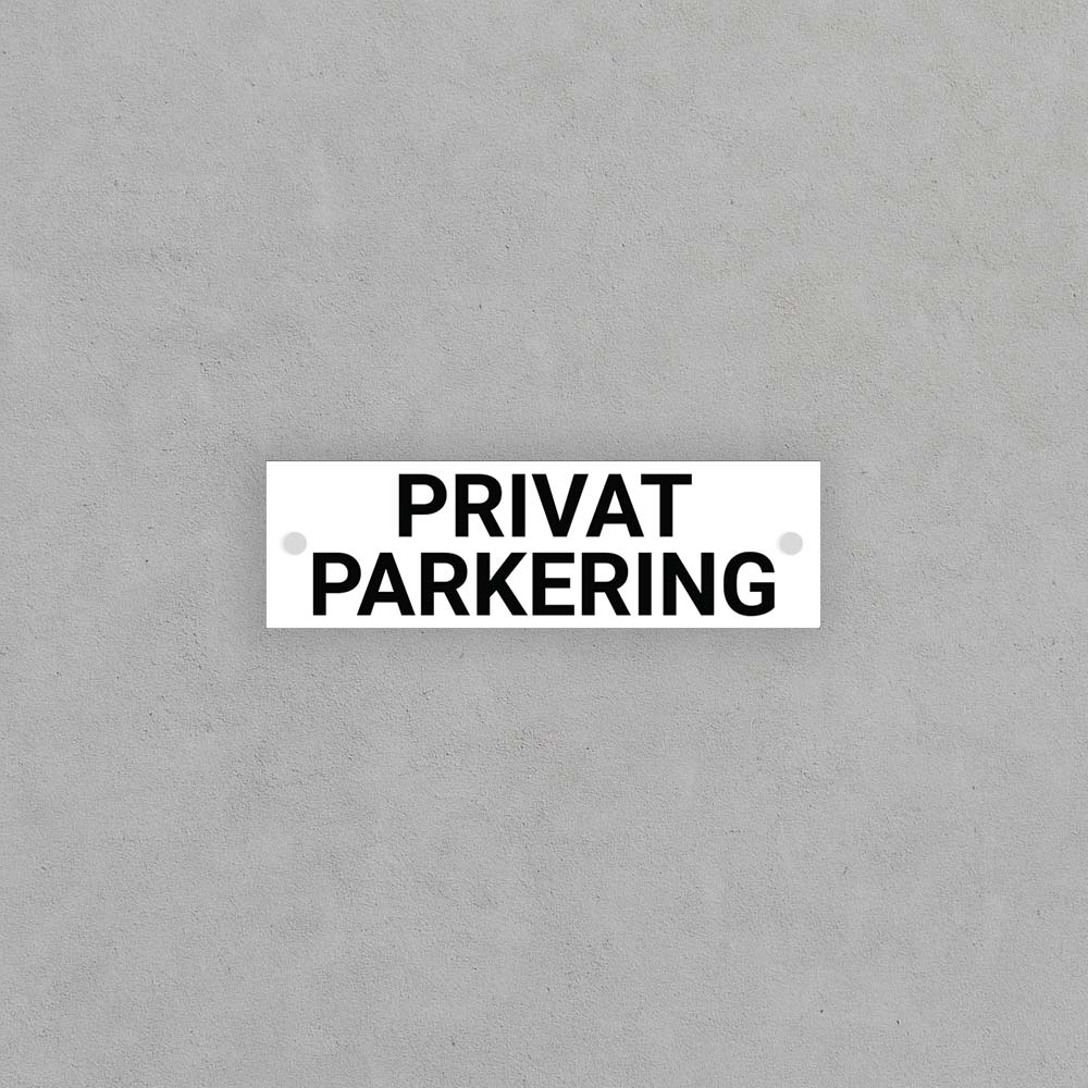 Privat parkering 3