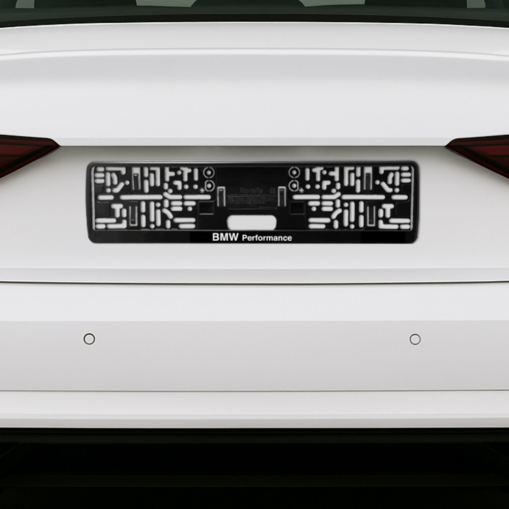 Skiltholder til bil - BMW Performance 1