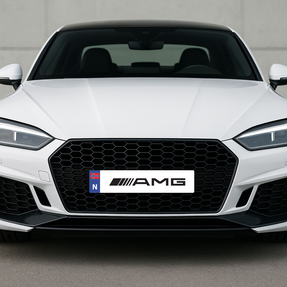 Bilskilt - AMG 1