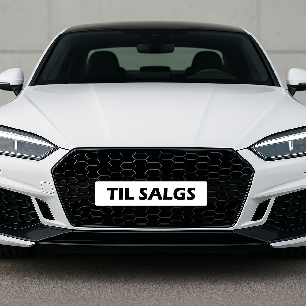 Bilskilt - Til salgs 2