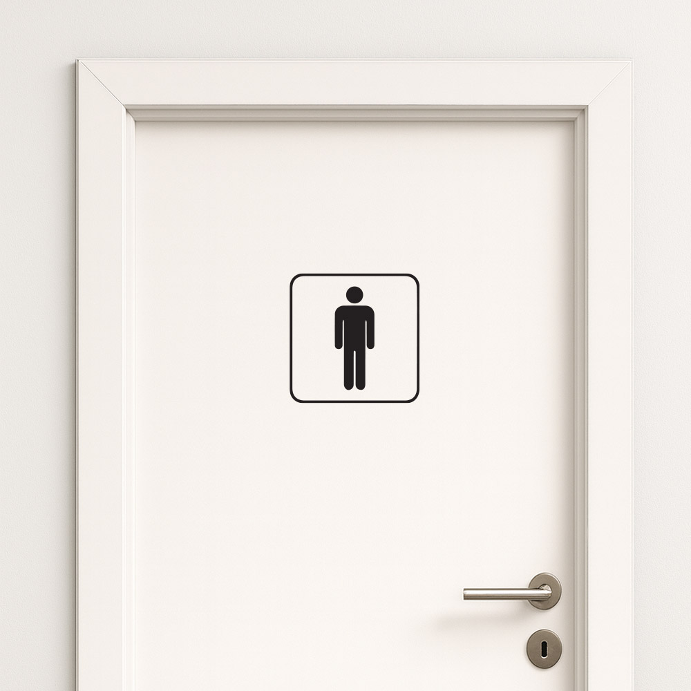 WC Herre Klistremerke 2