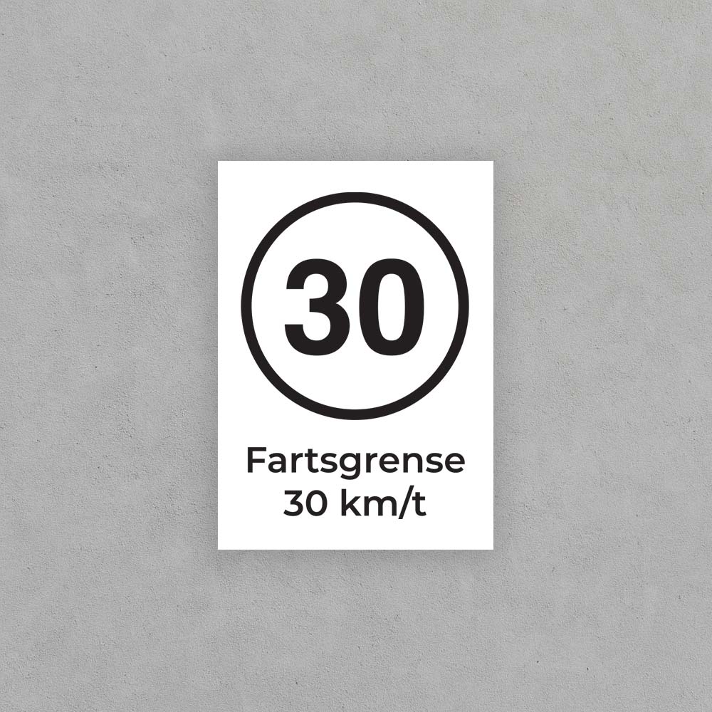 Fartsgrense 30 km/t 4