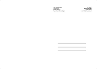 Cartelline per referti - mod D Esterno aperto cartellina